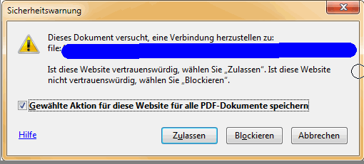 Bug: Warnung im PDF bei Abbildungsverzeichnis aus Word